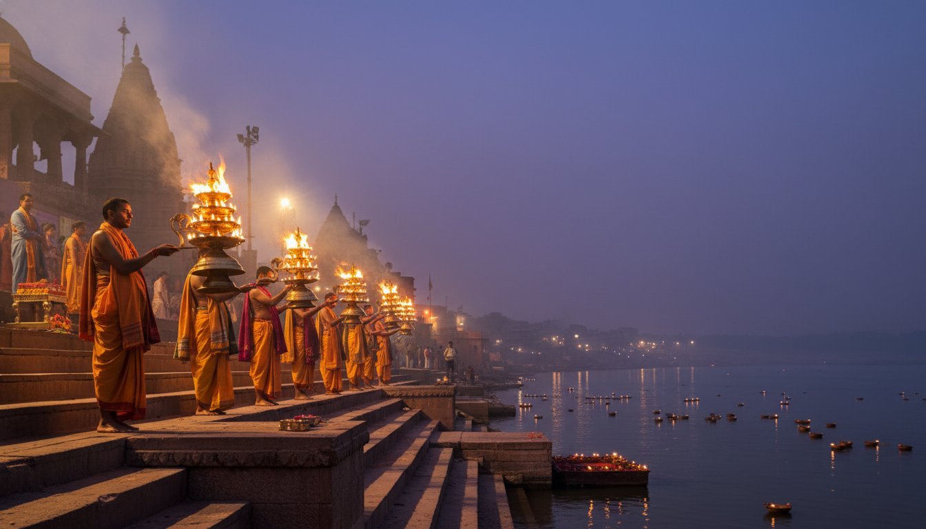 Varanasi - The Ethereal Splendour of the Ghats and the Celestial Ganga Aarti